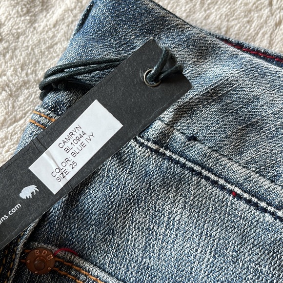 Buffalo David Bitton Denim Mini Skirt - Picture 9 of 11